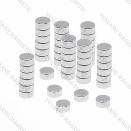 Nickel Round N52 Neodymium Disc Magnets , Powerful Neodymium Magnets High Coercively