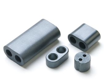 Ni-Zn RID Ferrite Core Material , Lightweight Magnetic Material Silver Grey Color